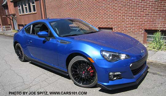 2015 BRZ Series.Blue with standard underspoilers