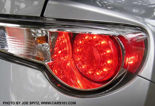 2015 Subaru BRZ right taillight, LED light ring