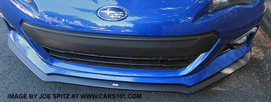 2015 BRZ Series.Blue front underspoiler