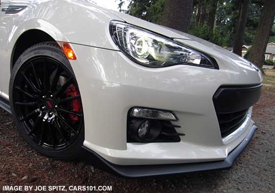 2015 BRZ Limited Series.Blue front underspoiler