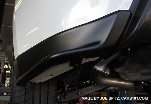 rear corner underspoiler, 2015 BRZ Limited Series.Blue