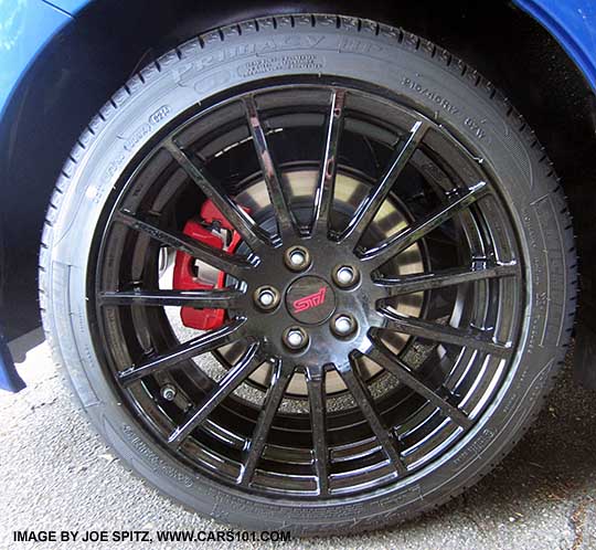 2015 BRZ series.blue 17" STI alloy wheel