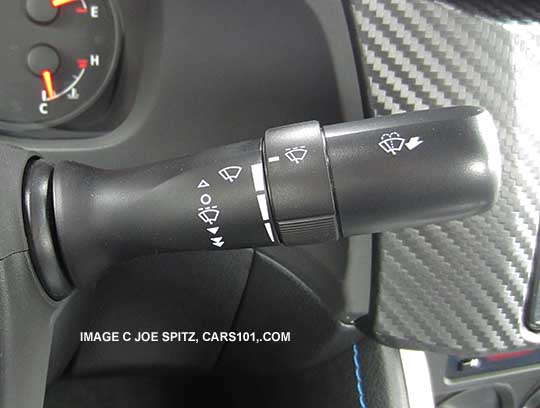 2015 Subaru BRZ windshield wiper control stalk