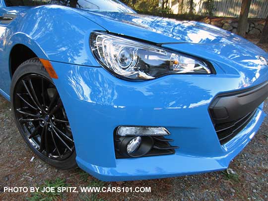 2016 Subaru BRZ Series.HyperBlue front headlight
