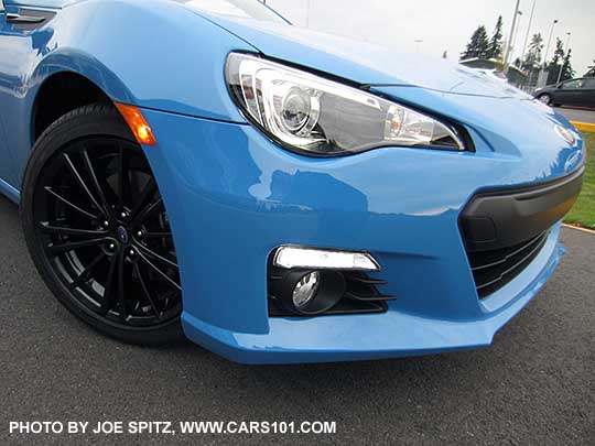 2016 BRZ front lights, Limited, Series.HyperBlue shown