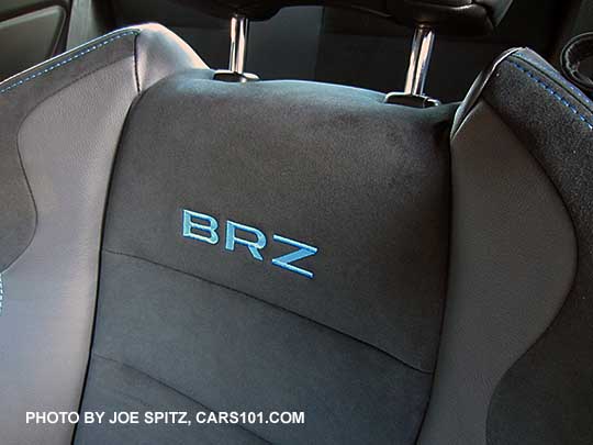 2016 BRZ Series.HyperBlue seat logo blue hyperblue stiching