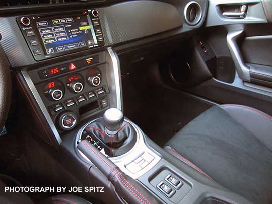 2016 BRZ Limited automatic transmission shifter and console