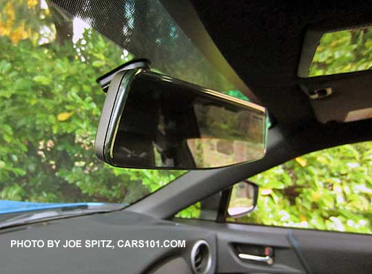 2016 Subaru BRZ Series.HyperBlue frameless rear view mirror