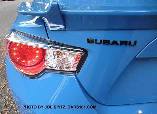 2016 BRZ Series.HyperBlue rear