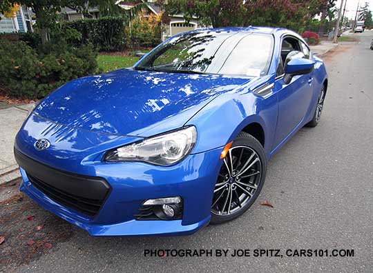 2016 Subaru BRZ Limited, WR Blue color shown