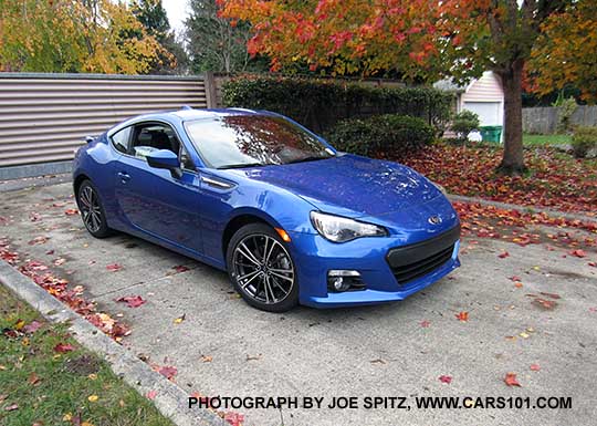 2016 Subaru BRZ Limited, WR Blue color shown