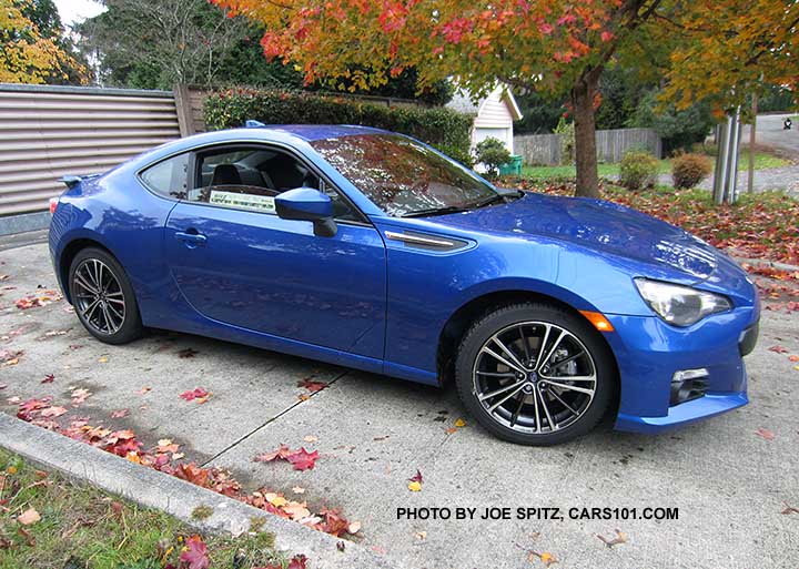 2016 Subaru BRZ Limited, WR Blue color shown