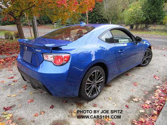 2016 Subaru BRZ Limited, WR Blue color shown