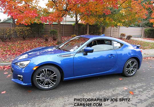 2016 Subaru BRZ Limited, WR Blue color shown