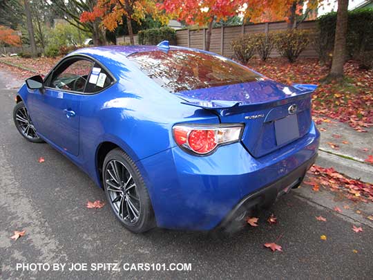 2016 Subaru BRZ Limited, WR Blue color shown