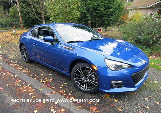 2016 Subaru BRZ Limited, WR Blue color shown