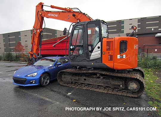 How big is that BRZ? 2016 BRZ Limited, WRBlue shown