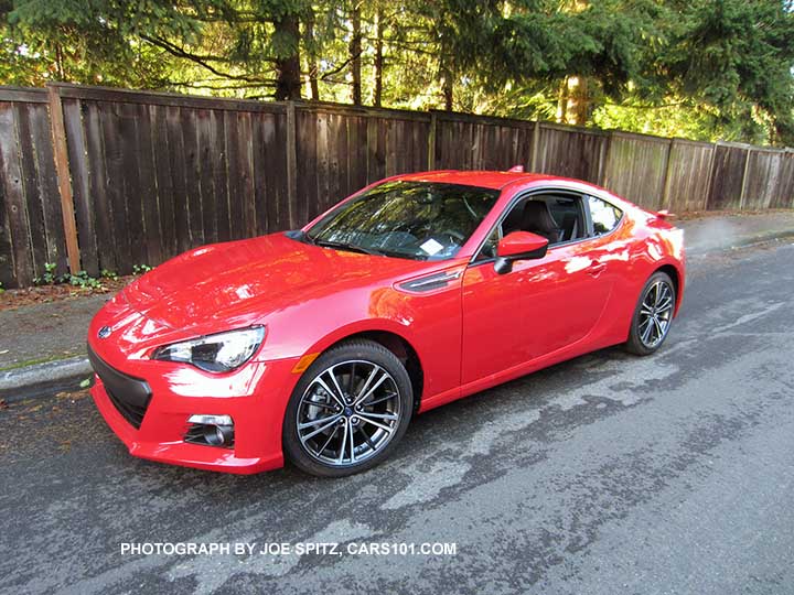 2016 BRZ, pure red color