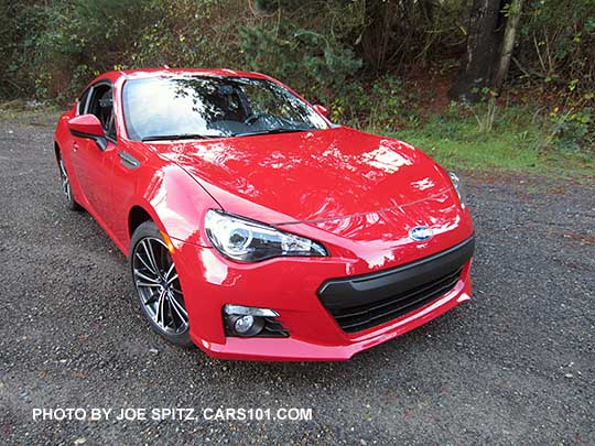 2016 BRZ, pure red color