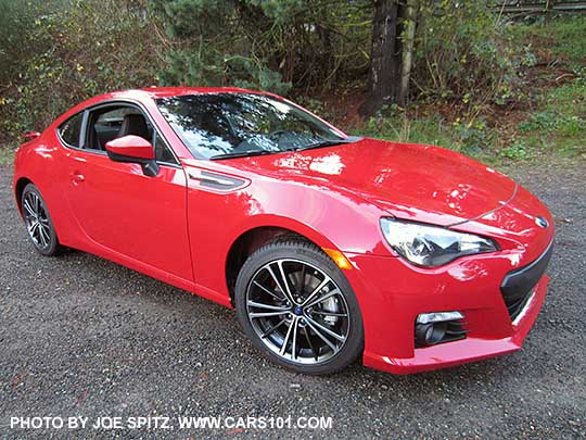 2016 BRZ, pure red color