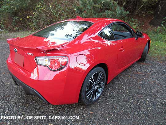 2016 BRZ, pure red color