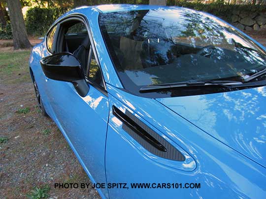 2016 Subaru BRZ Series.HyperBlue has black fender trim and outside mirrors