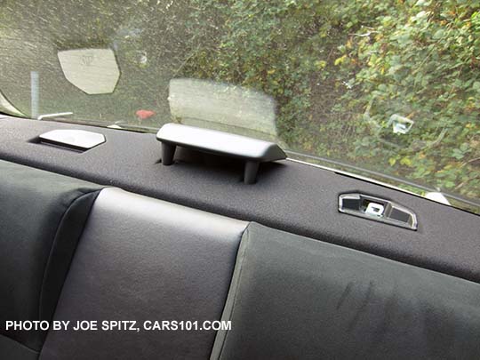 Subaru BRZ upper tether child seat LATCH system hooks