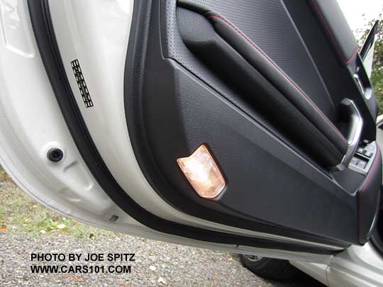 2017 Subaru BRZ Limited driver door with courtesy light