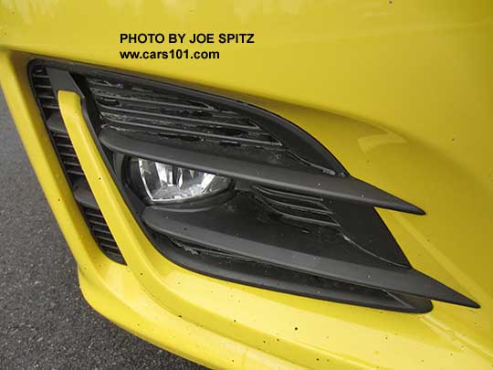 fog light on a 2017 Subaru BRZ Limited Series.Yellow.