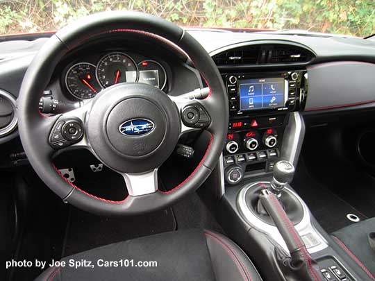 2017 Subaru BRZ Limited interior manual transmission