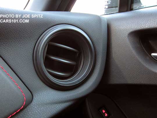 2017 Subaru BRZ Premium passenger side dash vent with gray trim