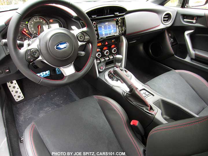 Door zaad kever 2017 BRZ Interior photos and images, Premium, Limited, Series.Yellow models