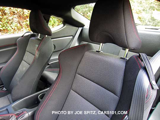 2017 Subaru BRZ Premium front seats, no BRZ logo