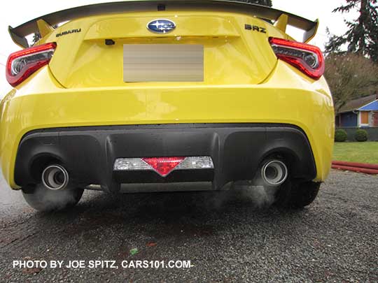 2017 Subaru BRZ Limited Series.Yellow has dual exhaust. Only 500 made