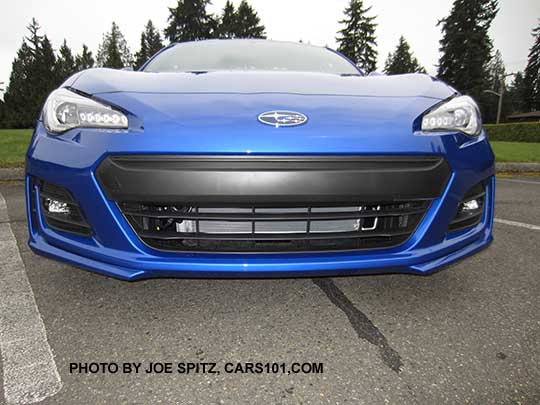 front view 2017 Subaru BRZ Limited, WR Blue color