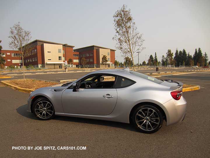 2017 Subaru BRZ Limited, ice silver color shown