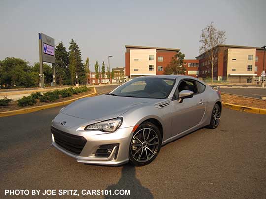 2017 Subaru BRZ Limited, ice silver