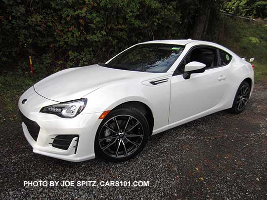 2017 Subaru BRZ Premium side view.Crystal  White shown