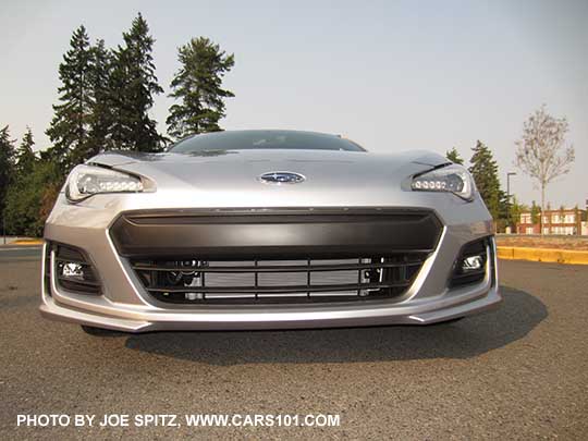 front view 2017 Subaru BRZ Limited, ice silver color