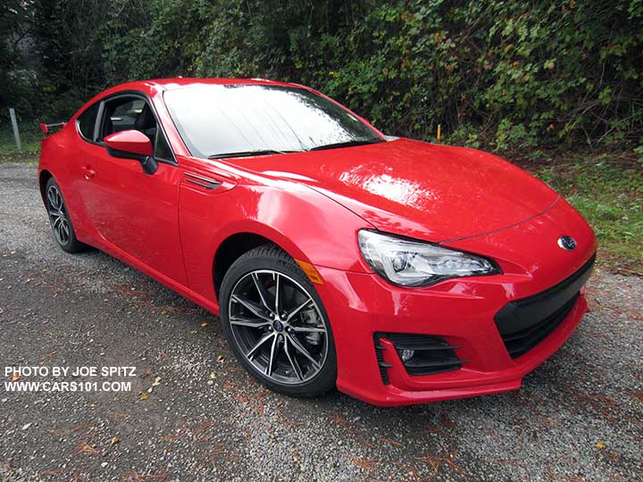 2017 Subaru BRZ Limited, Pure Red color