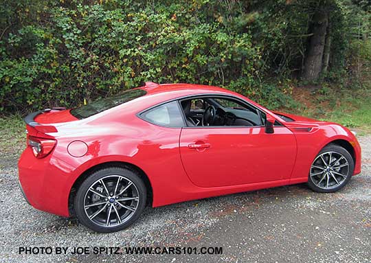 2017 Subaru BRZ Limited, Pure Red color