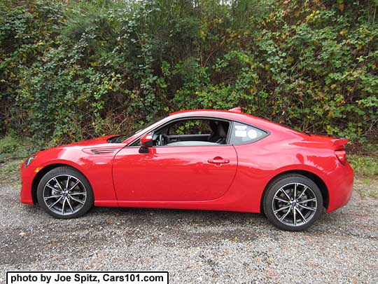 2017 Subaru BRZ Limited, Pure Red color