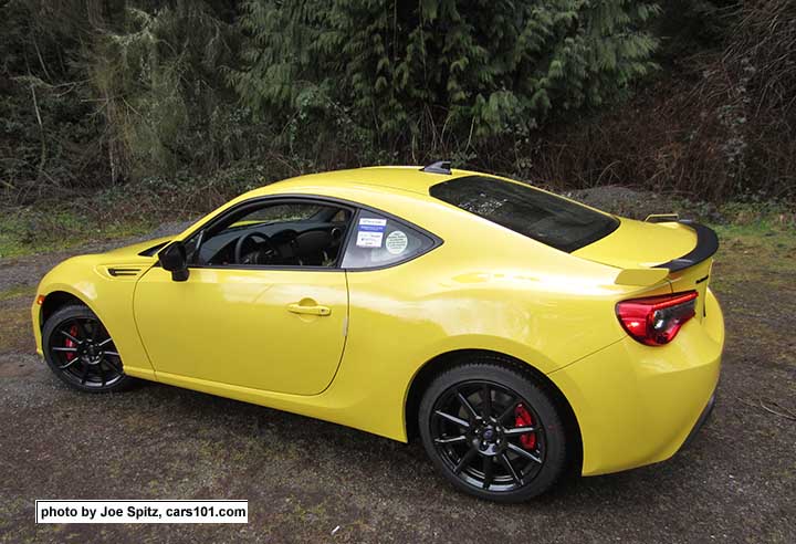 2017 Subaru BRZ Limited Series.Yellow. Only 500 made, all Charlesite Yellow