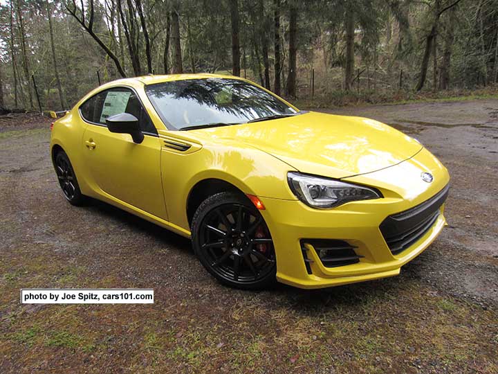 2017 Subaru BRZ Limited Series.Yellow. Only 500 made, all Charlesite Yellow