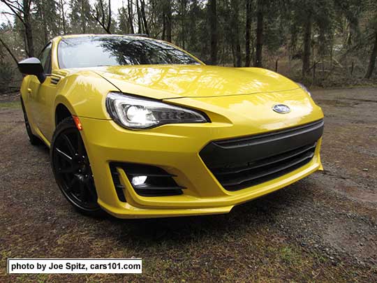 2017 Subaru BRZ Limited Series.Yellow. Only 500 made, all Charlesite Yellow