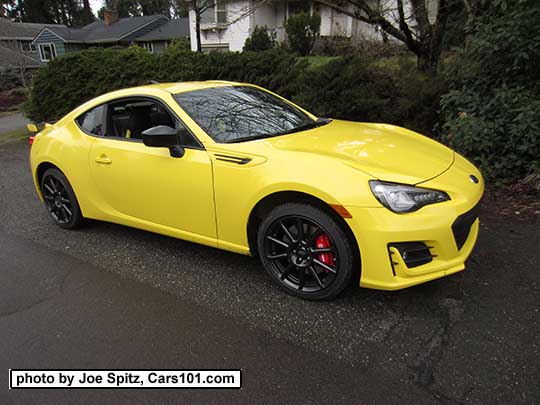 2017 Subaru BRZ Limited Series.Yellow