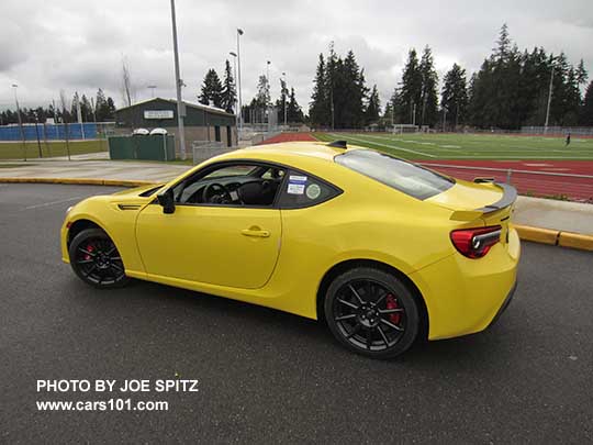 2017 Subaru BRZ Limited Series.Yellow. Only 500 of them made, all Charlesite Yellow