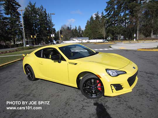 1 of 500 2017 Subaru BRZ  Limited Series.Yellow