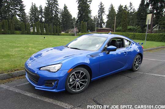 2017 Subaru BRZ Limited, WR Blue color