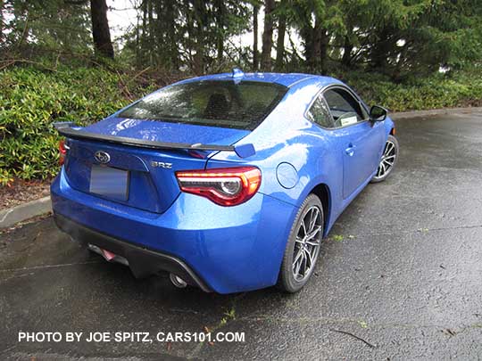 2017 Subaru BRZ Limited, WR Blue color